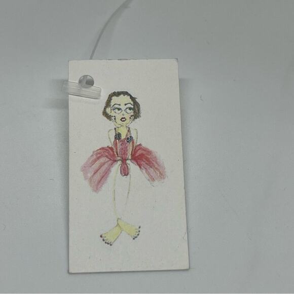 Handmade Red Orange Teal Silver Mandala Pendant Necklace & Earrings Set NWT OS - Picture 6 of 6